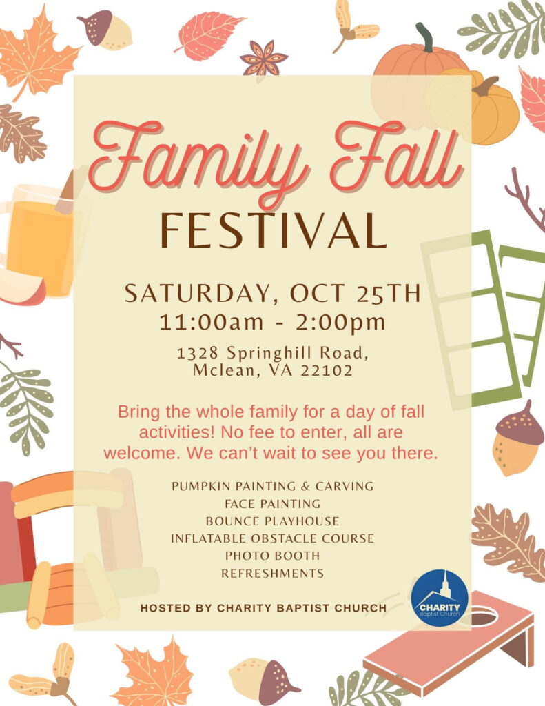 Family Fall Festival 1 Fall Festival 2025 poster